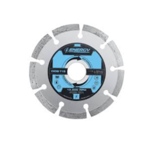 DISCO DIAMANTADO SEGMENTADO 115 MM X 22 ENERGY
