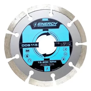 DISCOS DIAMANTADO SEGMENTADO 180X2.2X22 MM ENERGY