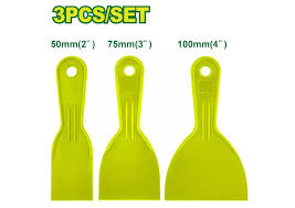 SET DE 3 ESPATULAS PLASTICAS DYLLU