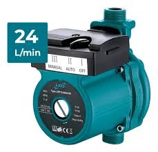 BOMBA PRESURIZADORA ELEVADORA DE PRESION 0.16 HP - 120 W - ACOPLES DE BRONCE LEO