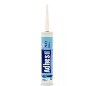 SELLADOR DE POLIURETANO BLANCO X 300 ML - ENVASE DE ALUMINIO DE ALUMINIO - ADHESIL 11 ADHESIL, Destacado