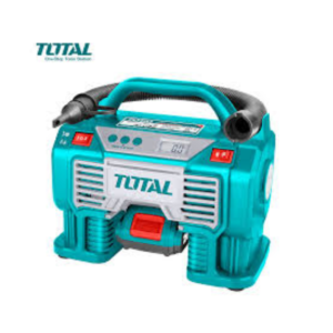 COMPRESOR INALAMBRICO 160 PSI - 11 BAR - SE ALIMENTA CON CABLE 12 VOL O BATERIA TOTAL MAQUINAS