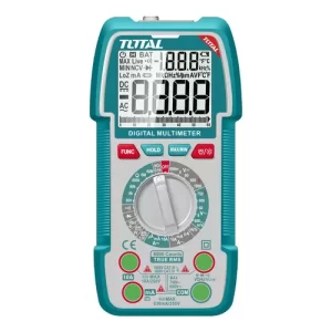 TESTER / MULTIMETRO DIGITAL 1000V - 6000 CUENTAS TOTAL